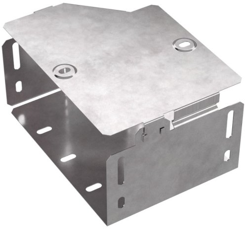 Переходник правый для лотка с крышкой Промрукав Стандарт 200х150х100 фото Переходник правый для лотка с крышкой Промрукав Стандарт 200х150х100 картинка